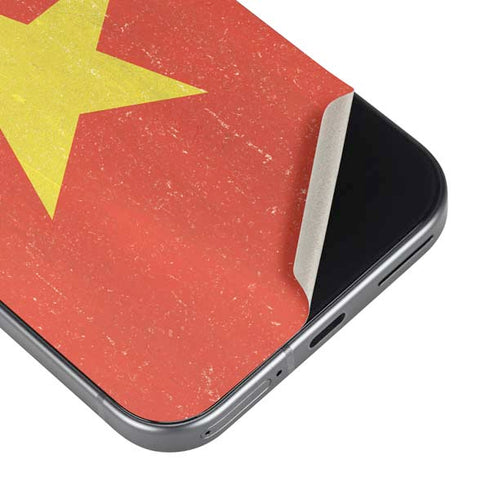 Vietnam Flag Distressed Google Pixel 9 Skin